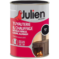 Peinture tuyauterie et chauffage - 250 mL - aluminium brillant