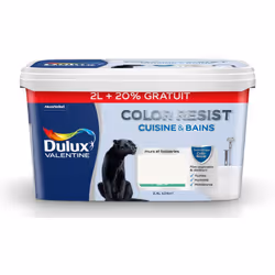 LIVRAISON OFFERTE DES 39€ D’ACHAT ET RETOUR GRATUIT ! Dulux Valentine cuisine & bains : Color Resist Cuisine & Bains offre un ...