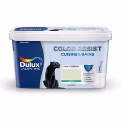 LIVRAISON OFFERTE DES 39€ D’ACHAT ET RETOUR GRATUIT ! Dulux Valentine cuisine & bains : Color Resist Cuisine & Bains offre un ...