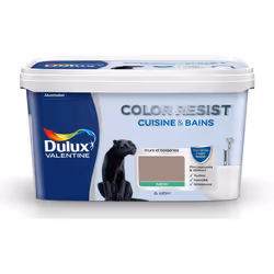 LIVRAISON OFFERTE DES 39€ D’ACHAT ET RETOUR GRATUIT ! Dulux Valentine cuisine & bains : Color Resist Cuisine & Bains offre un ...