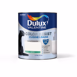 LIVRAISON OFFERTE DES 39€ D’ACHAT ET RETOUR GRATUIT ! Dulux Valentine cuisine & bains : Color Resist Cuisine & Bains offre un ...