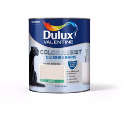 LIVRAISON OFFERTE DES 39€ D’ACHAT ET RETOUR GRATUIT ! Dulux Valentine cuisine & bains : Color Resist Cuisine & Bains offre un ...