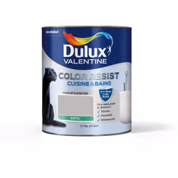 LIVRAISON OFFERTE DES 39€ D’ACHAT ET RETOUR GRATUIT ! Dulux Valentine cuisine & bains : Color Resist Cuisine & Bains offre un ...