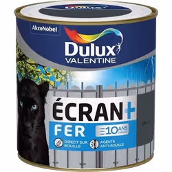 Peinture - DULUX VALENTINE - Écran+ - 500 mL - Anthracite - Brillant - Extérieur