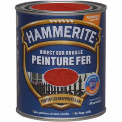 LIVRAISON OFFERTE DES 39€ D’ACHAT ET RETOUR GRATUIT ! Hammerite Peinture antirouille Martelée : C’est une peinture de finitio ...