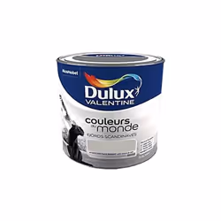 DULUX VALENTINE Couleurs du monde Fjords Scandinaves est une peinture satinée monocouche pour murs et boiseries intérieur. S' ...