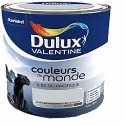 DULUX VALENTINE Couleurs du monde Iles du Pacifique est une peinture satinée monocouche pour murs et boiseries intérieur. S'a ...