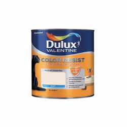 Dulux Valentine Color Resist est une peinture ultra résistante aux coups et ultra lessivable. Grâce à sa cire protectrice aux ...