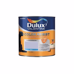 Dulux Valentine Color Resist est une peinture ultra résistante aux coups et ultra lessivable. Grâce à sa cire protectrice aux ...