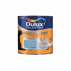 Dulux Valentine Color Resist est une peinture ultra résistante aux coups et ultra lessivable. Grâce à sa cire protectrice aux ...
