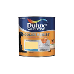 Dulux Valentine - Peinture acrylique Color Resist Jaune chrome Mat 1 l