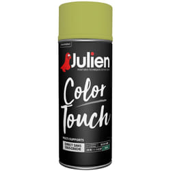 Julien - Peinture aérosol Color Touch multi-supports - Satin Vert Anis - 400 ml