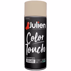 LIVRAISON OFFERTE DES 39€ D’ACHAT ET RETOUR GRATUIT ! JULIEN AEROSOL Color Touch SATIN L’aérosol color touch est la peinture  ...