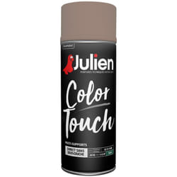 Julien - Peinture aérosol Color Touch multi-supports - Satin Taupe - 400 ml