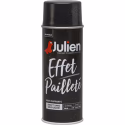LIVRAISON OFFERTE DES 39€ D’ACHAT ET RETOUR GRATUIT ! JULIEN EFFET PAILLETE L’aérosol effet pailleté est la peinture idéale p ...