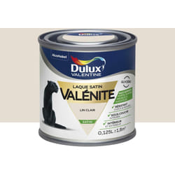Akzonobel - Testeur Laque Satin Dulux Valentine Valénite Lin Clair 0,125 l