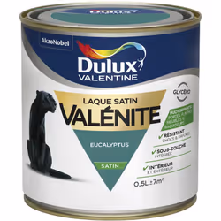 LIVRAISON OFFERTE DES 39€ D’ACHAT ET RETOUR GRATUIT ! Dulux Valentine laque valénite brillant : Une laque hautement résistant ...