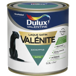 Dulux Valentine - Peinture Laque Valénite Satin Eucalyptus 0,5 l
