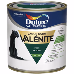 LIVRAISON OFFERTE DES 39€ D’ACHAT ET RETOUR GRATUIT ! Dulux Valentine laque valénite brillant : Une laque hautement résistant ...