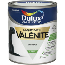 Dulux Valentine - Peinture Laque Valénite Satin Gris Perle 2 l