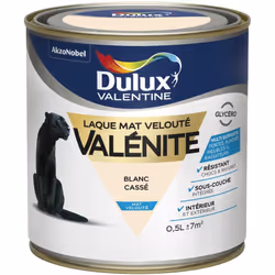 LIVRAISON OFFERTE DES 39€ D’ACHAT ET RETOUR GRATUIT ! Dulux Valentine laque valénite mat : Une laque hautement résistante au ...