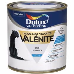 LIVRAISON OFFERTE DES 39€ D’ACHAT ET RETOUR GRATUIT ! Dulux Valentine laque valénite mat : Une laque hautement résistante au ...
