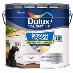 LIVRAISON OFFERTE DES 39€ D’ACHAT ET RETOUR GRATUIT ! Peinture Ecran+ Multi-Supports Façade - Dulux Valentine La peinture Ecr ...