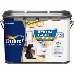 LIVRAISON OFFERTE DES 39€ D’ACHAT ET RETOUR GRATUIT ! Peinture Ecran+ Multi-Supports Façade - Dulux Valentine La peinture Ecr ...