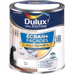 LIVRAISON OFFERTE DES 39€ D’ACHAT ET RETOUR GRATUIT ! Peinture Ecran+ Multi-Supports Façade - Dulux Valentine La peinture Ecr ...