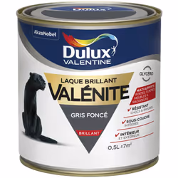 LIVRAISON OFFERTE DES 39€ D’ACHAT ET RETOUR GRATUIT ! Dulux Valentine laque valénite brillant : Une laque hautement résistant ...