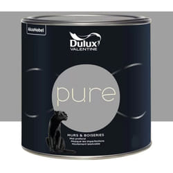 Peinture murs & boiseries Dulux Valentine Pure Aluminium 0,5 l