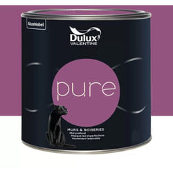 Peinture murs & boiseries Dulux Valentine Pure Fuchsia 0,5 L