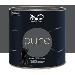 Peinture murs & boiseries Dulux Valentine Pure Gris 0,5 L