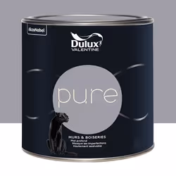 Peinture murs & boiseries Dulux Valentine Pure Mauve 05 L