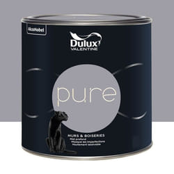 Peinture murs & boiseries Dulux Valentine Pure Mauve 05 L