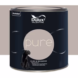 La Peinture murs & boiseries Dulux Valentine Pure Naturel est une peinture de haute qualité alliant pigments au pouvoir couvr ...