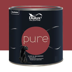 Peinture murs & boiseries Dulux Valentine Pure Rouge 2 L