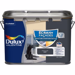 LIVRAISON OFFERTE DES 39€ D’ACHAT ET RETOUR GRATUIT ! Peinture Façade Ecran+ Chantier Facile - direct sans sous-couche - Mat  ...