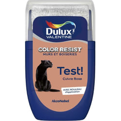Dulux Valentine - Testeur couleur Cuivre Rose 30 mL - Peinture Color Resist