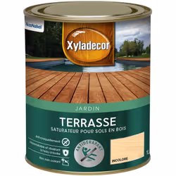 LIVRAISON OFFERTE DES 39€ D’ACHAT ET RETOUR GRATUIT ! Saturateur pour sol extérieur en bois Xyladecor terrasses mat Incolore  ...
