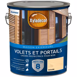LIVRAISON OFFERTE DES 39€ D’ACHAT ET RETOUR GRATUIT ! LASURE PROTECTRICE POUR BOIS EXTÉRIEUR XYLADECOR VOLETS ET PORTAILS SAT ...