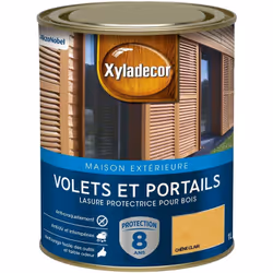 LIVRAISON OFFERTE DES 39€ D’ACHAT ET RETOUR GRATUIT ! Lasure protectrice pour bois extérieur Xyladecor Volets et Portails sat ...