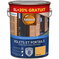 LIVRAISON OFFERTE DES 39€ D’ACHAT ET RETOUR GRATUIT ! LASURE PROTECTRICE POUR BOIS EXTÉRIEUR XYLADECOR VOLETS ET PORTAILS SAT ...