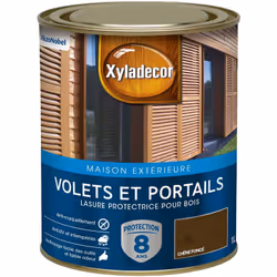 LIVRAISON OFFERTE DES 39€ D’ACHAT ET RETOUR GRATUIT ! Lasure protectrice pour bois extérieur Xyladecor Volets et Portails sat ...