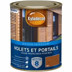 LIVRAISON OFFERTE DES 39€ D’ACHAT ET RETOUR GRATUIT ! Lasure protectrice pour bois extérieur Xyladecor Volets et Portails sat ...