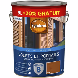 LIVRAISON OFFERTE DES 39€ D’ACHAT ET RETOUR GRATUIT ! LASURE PROTECTRICE POUR BOIS EXTÉRIEUR XYLADECOR VOLETS ET PORTAILS SAT ...