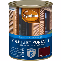 LIVRAISON OFFERTE DES 39€ D’ACHAT ET RETOUR GRATUIT ! Lasure protectrice pour bois extérieur Xyladecor Volets et Portails sat ...