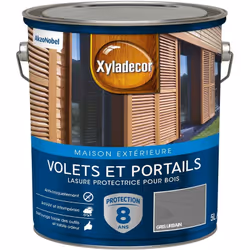 LIVRAISON OFFERTE DES 39€ D’ACHAT ET RETOUR GRATUIT ! LASURE PROTECTRICE POUR BOIS EXTÉRIEUR XYLADECOR VOLETS ET PORTAILS SAT ...