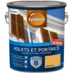 LIVRAISON OFFERTE DES 39€ D’ACHAT ET RETOUR GRATUIT ! LASURE PROTECTRICE GLYCÉRO POUR BOIS EXTÉRIEUR XYLADECOR VOLETS ET PORT ...