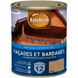 LIVRAISON OFFERTE DES 39€ D’ACHAT ET RETOUR GRATUIT ! Lasure protectrice pour bois extérieur Xyladecor Facades et Bardages sa ...